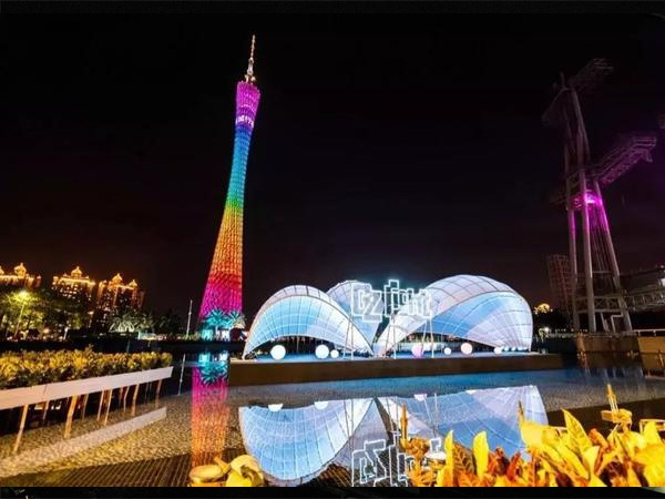 廣州國際燈光節，LED照明創意大放異彩